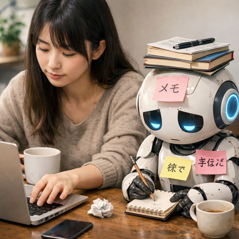 ChatGPTとの共作シーン