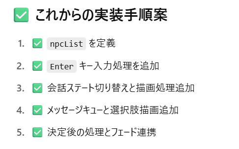 chatGPTの追加してくれた内容